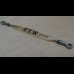 shifter rod,shifter linkage ,BRASS, FTW, fits Harley 86-14 FLST, FLH, FXST, FXS